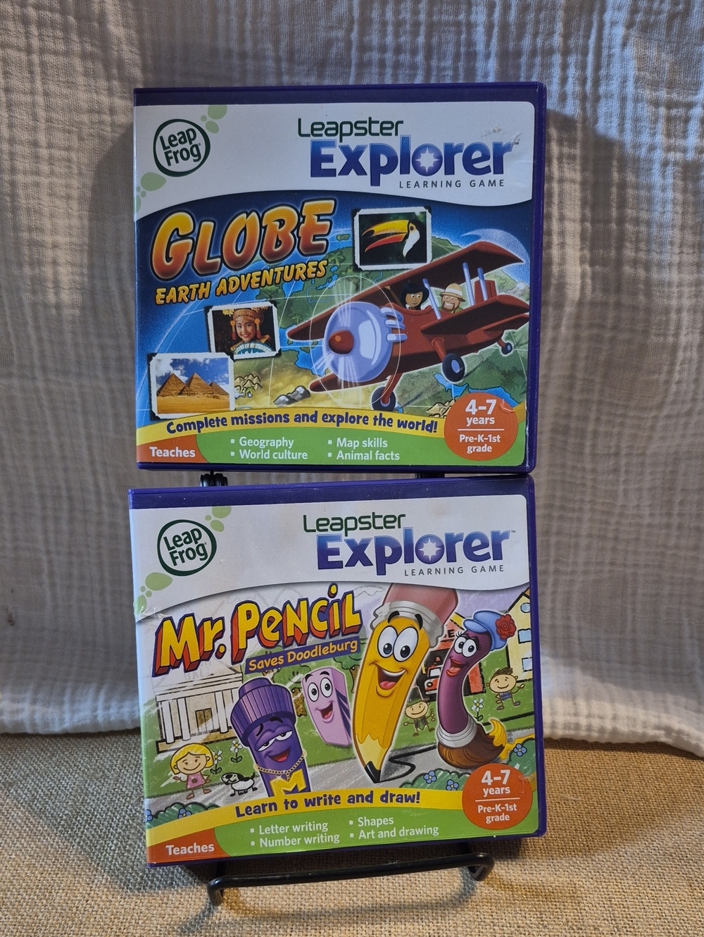 Set Of 2 LeapFrog Explorer Learning Games